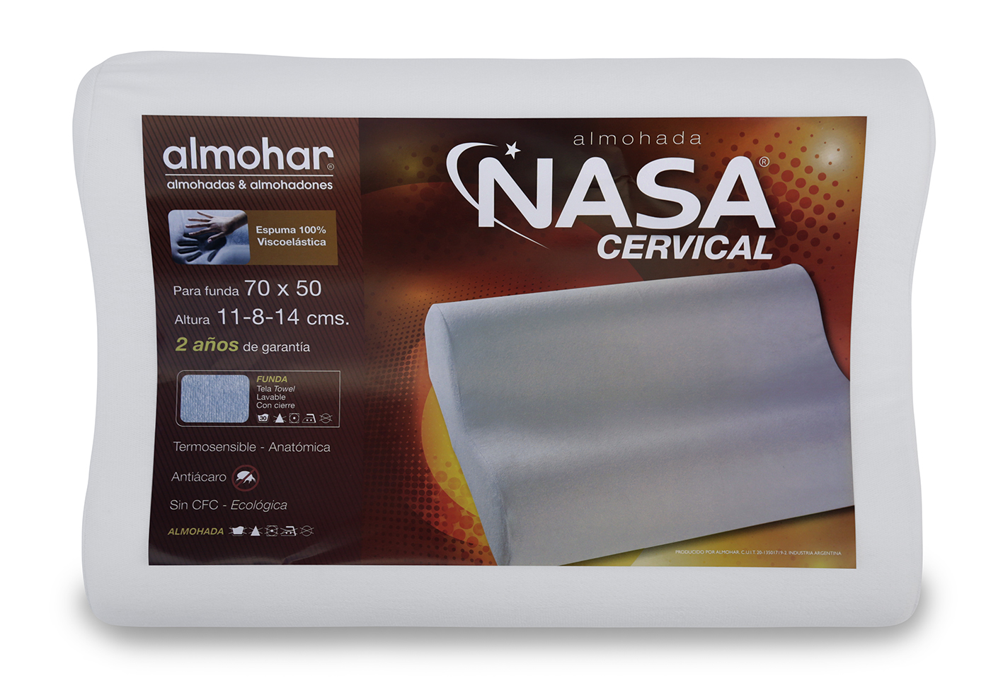 ALMOHADA NASA CERVICAL 