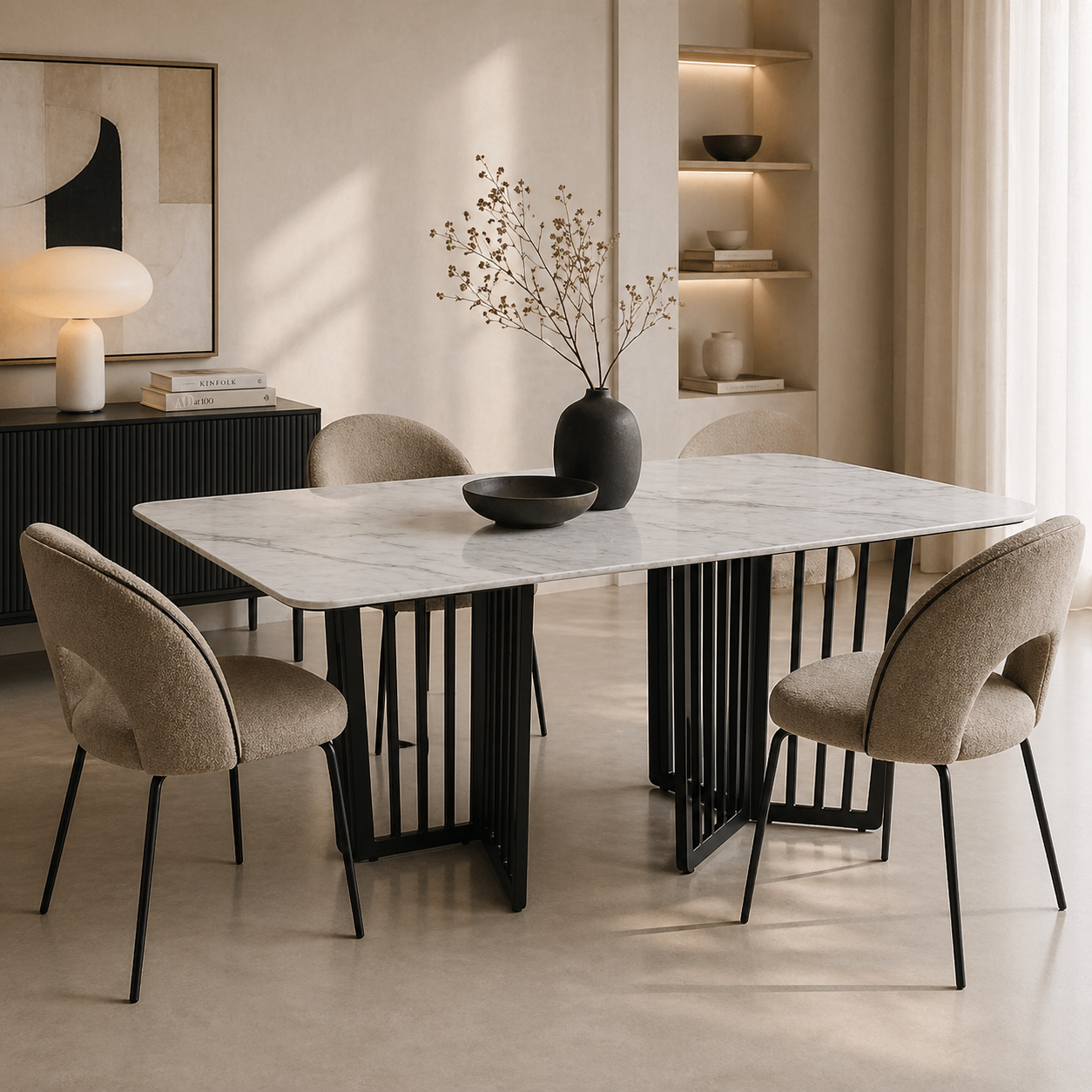 MESA MARMOL 1,80 DIAMOND 