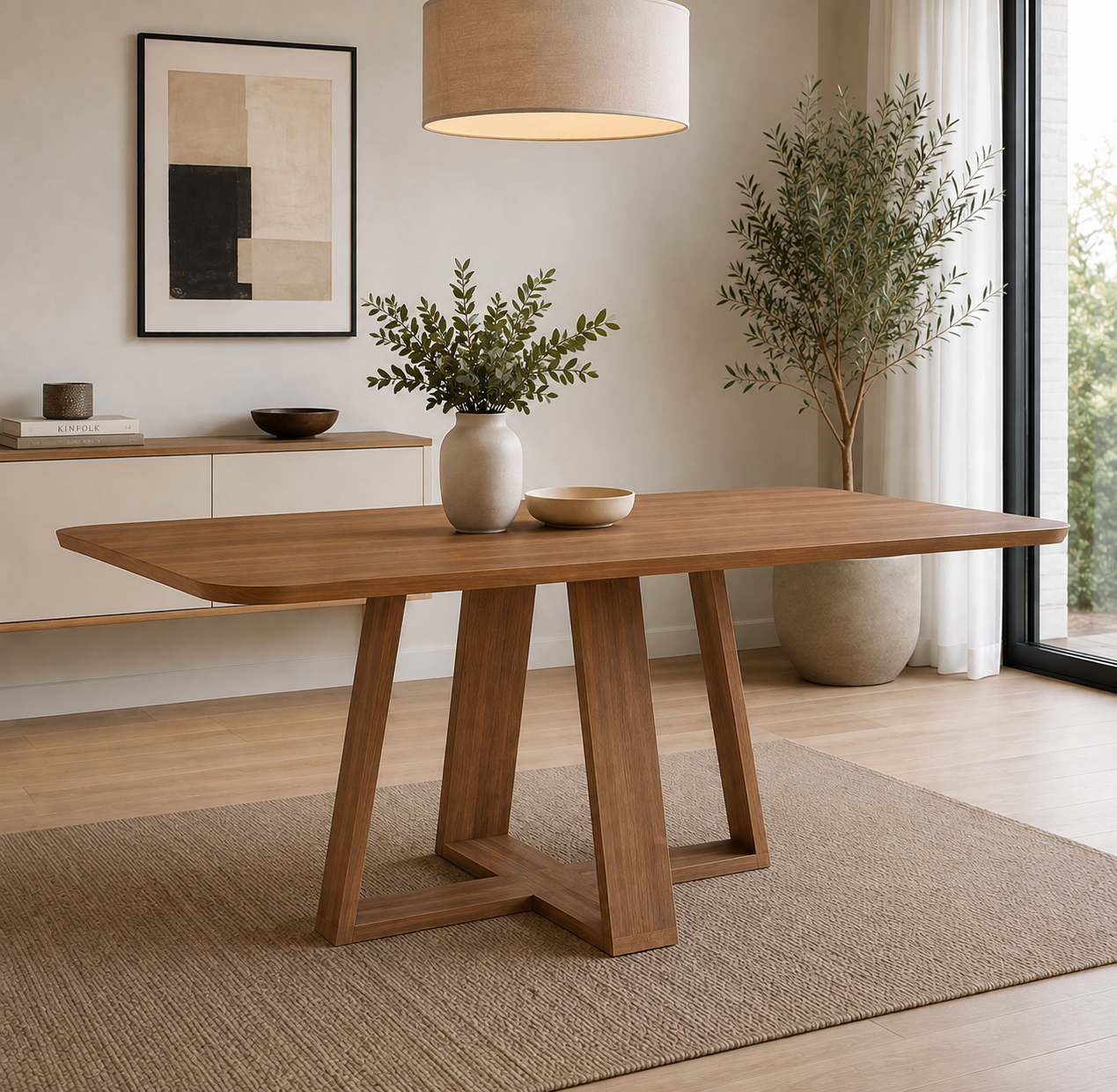 MESA CELE 1,70 PATA CRUZADA