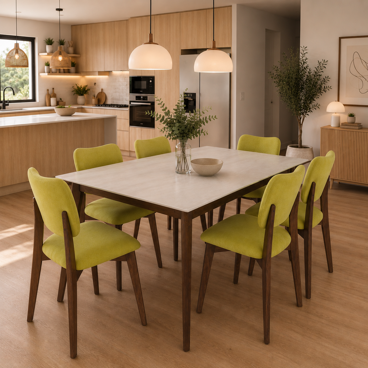 MESA MADERA 1,80 PAMPEANA TAPA HELSINSKY