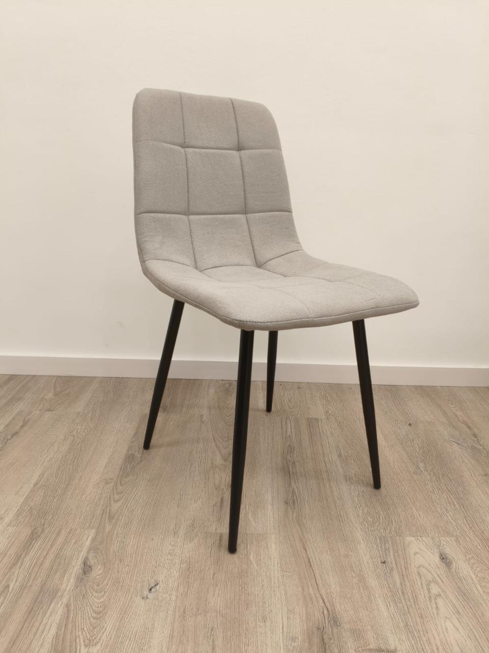 SILLA BROOKLYN GRIS PATA NEGRA (stock)